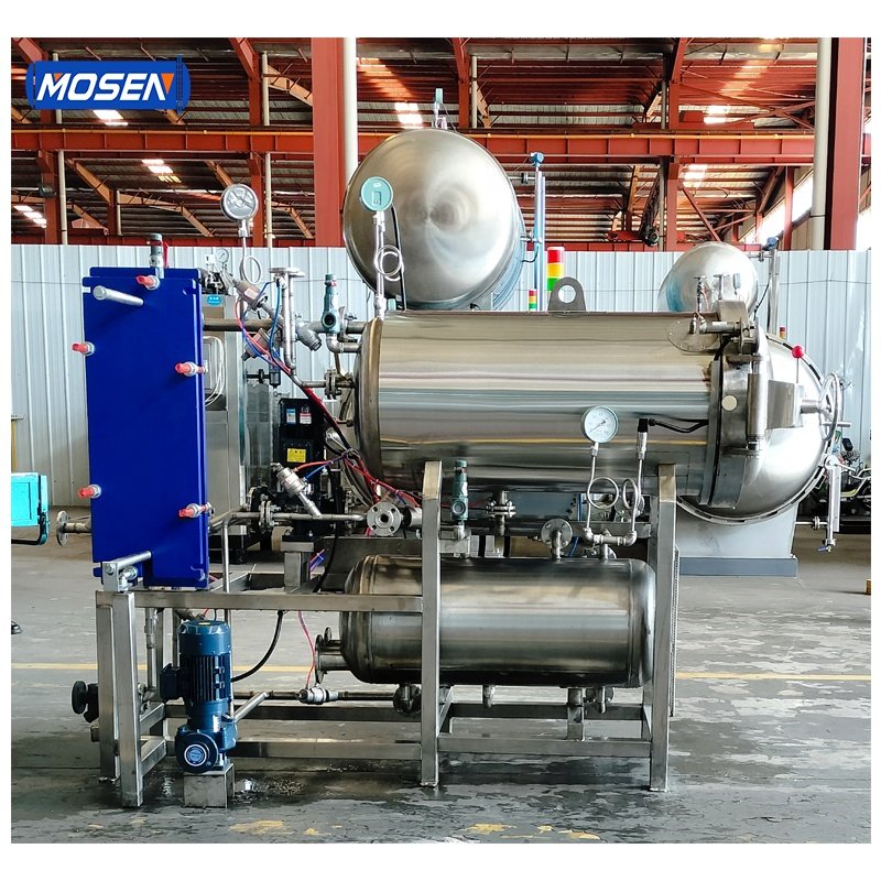 200L Steam Retort Machine for Cans/Pets Food/Glass Bottle Products