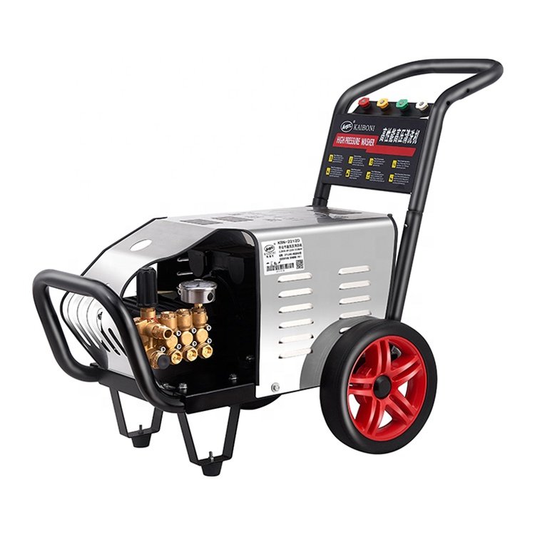 380V High pressure cleaner 3.4Kw Gasoline power car washing machine car washer 200BAR with 15M hose/long gun