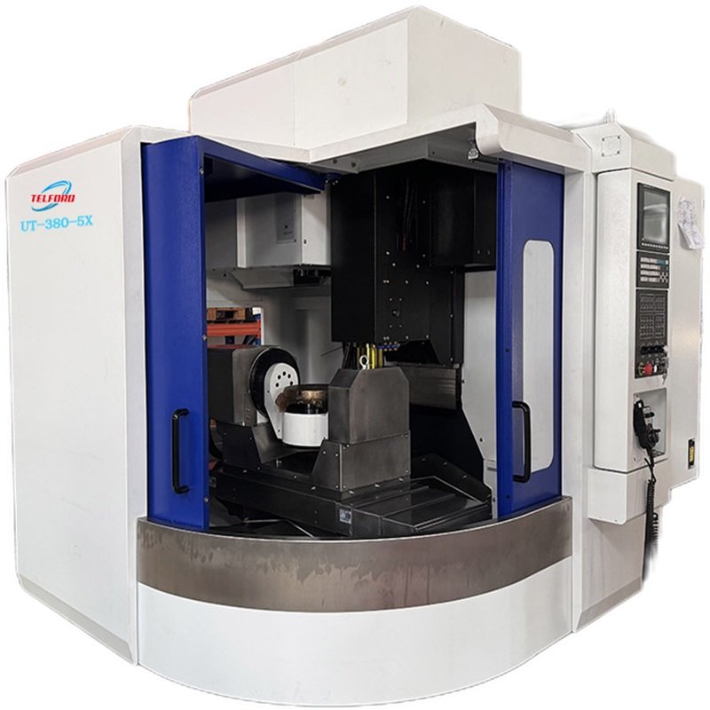 Manufacturer UT-380 5 Axis CNC Mill, Spindle & Machining Center, Perfect for Jewelry, Dental & Water Jet Applications