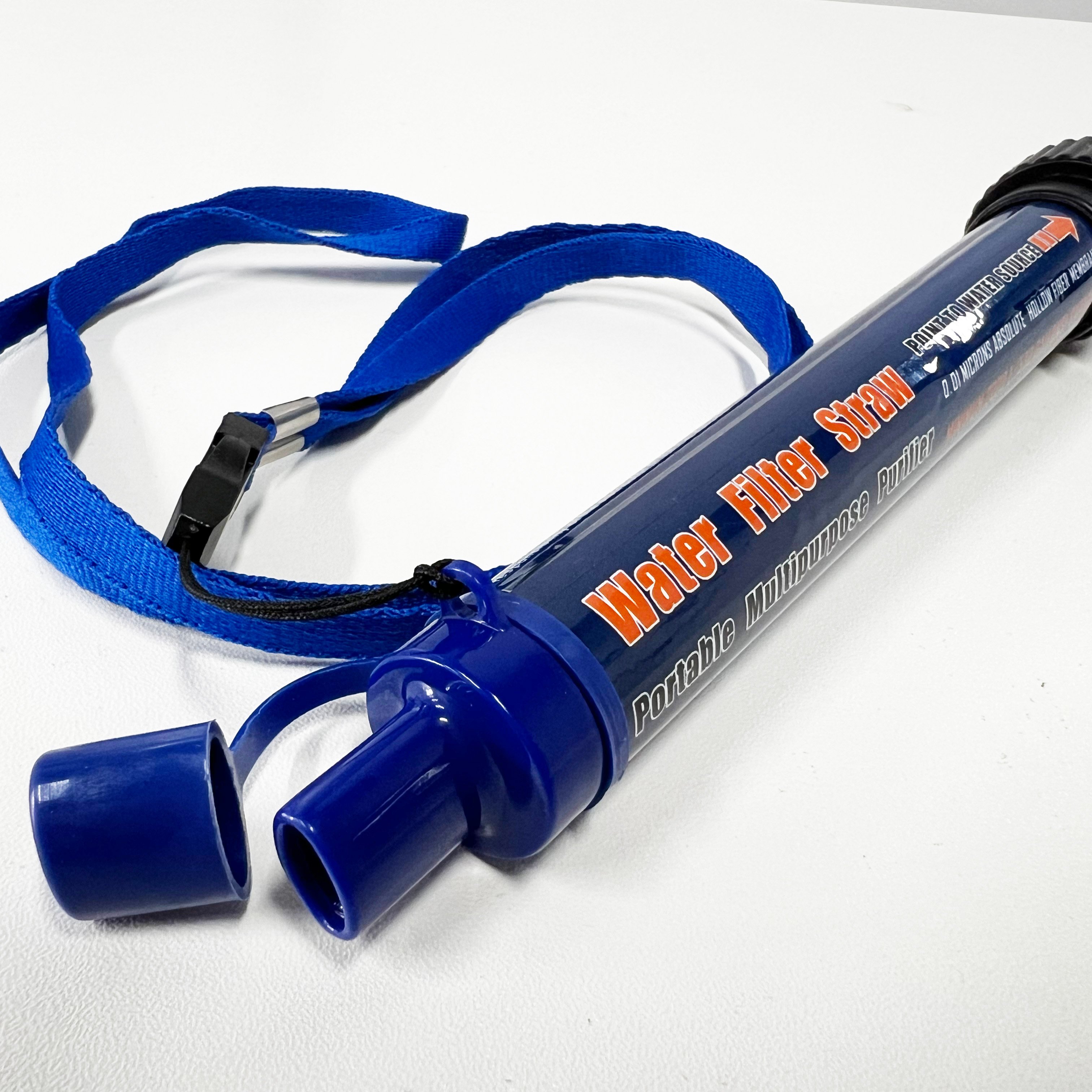 Food grade material high filtration effect portable survival water filter kits for outdoor