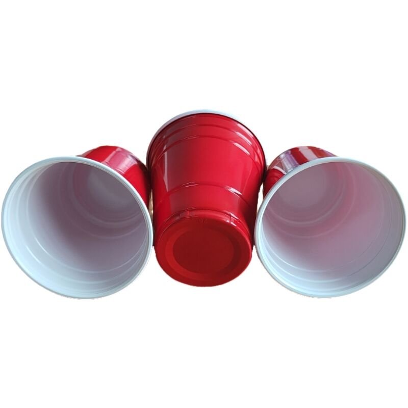 Wholesale 9oz Red Plastic Cup Beer Pong Cup Disposable Plastic Party Cups For Drinking Party