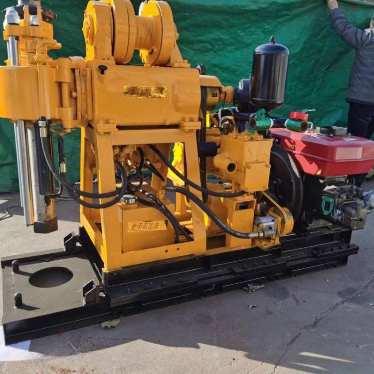 HZ-130/180/200 Mineral exploration 130-200 m Deep Water Well Portable Drilling Machine Mine core Drilling Rig