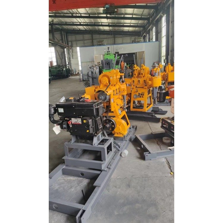 HZ-130/180/200 Mineral exploration 130-200 m Deep Water Well Portable Drilling Machine Mine core Drilling Rig