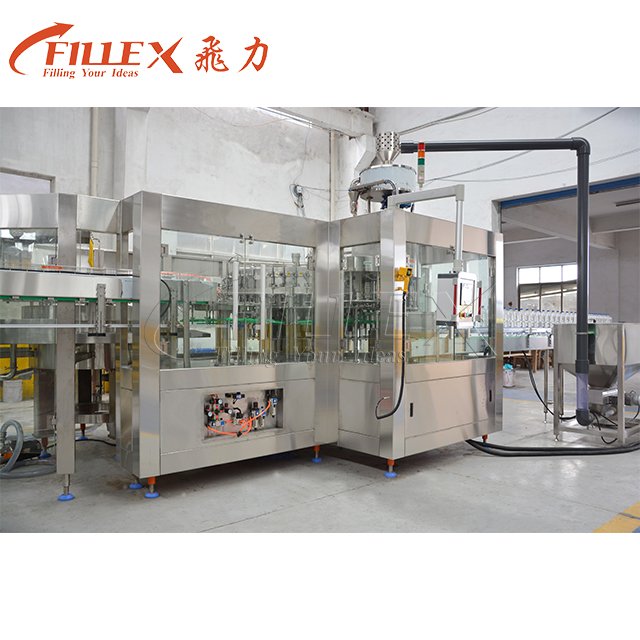 CSD Carbonated Soft Drinks Filling Bottling Filling Machine Line / Carbonated Water packing Machine