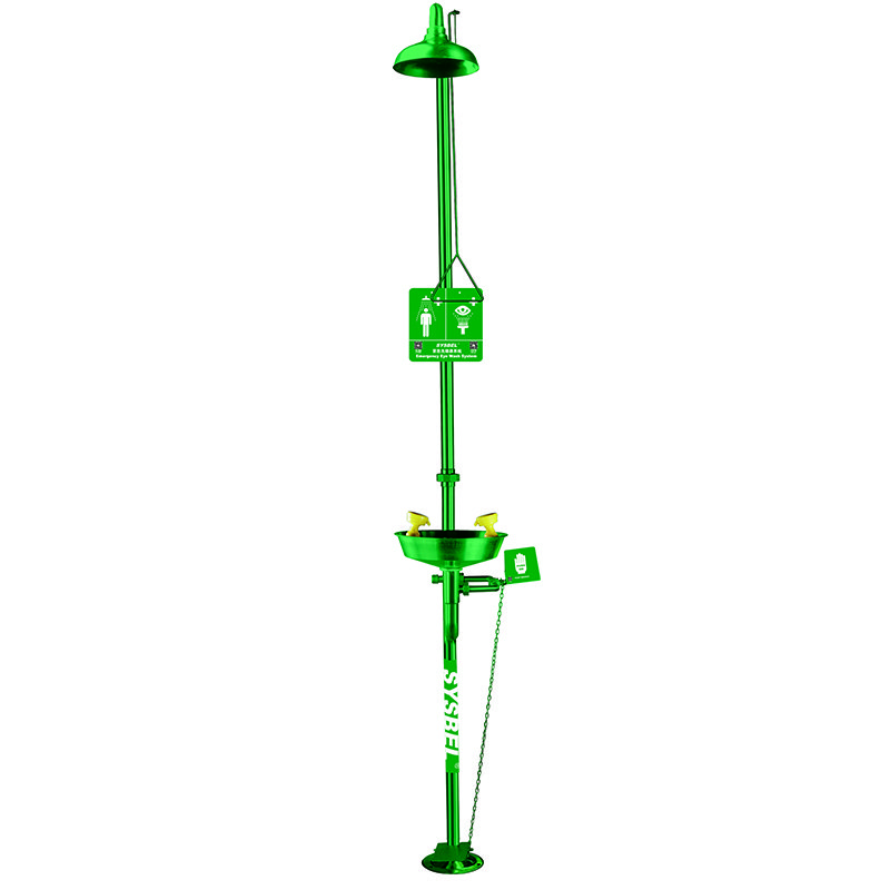 High Quality Cheap Safety Shower and Eye Wash, Stainless Steel Emergency Safety Shower