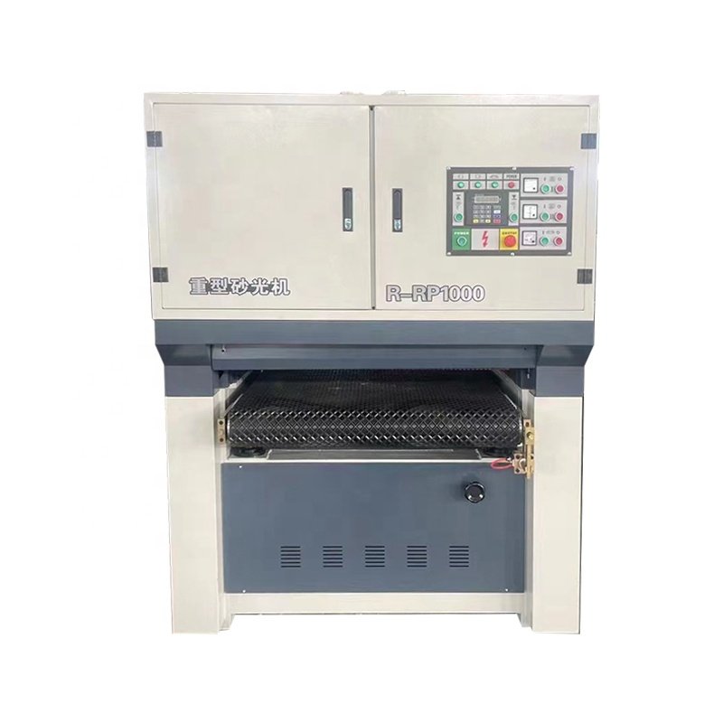 sheet metal sander Water Sanding flat belt grinding sanding metal deburring polishing machine