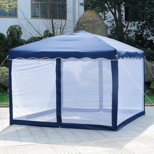 Hot selling high quality Outdoor Metal Waterproof Canopy Tent Folding Gazebo Tent With Side Walls