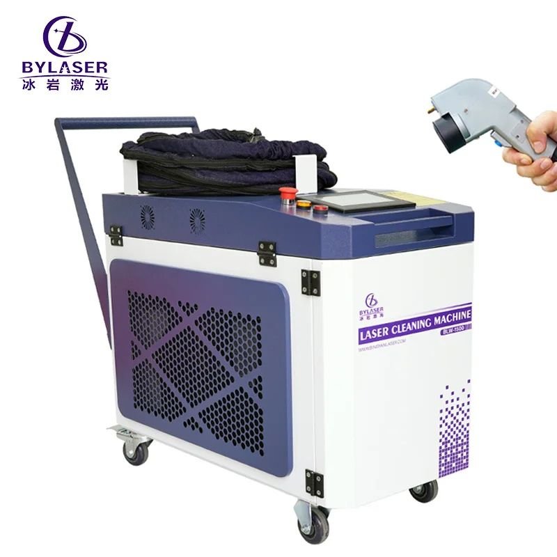 Handheld Backpack Laser Rust Removal Cleaning Machine for Wood Stont Glass Metal 100w 200w 300w 500w 1000w 2000w 3000w 3 in 1