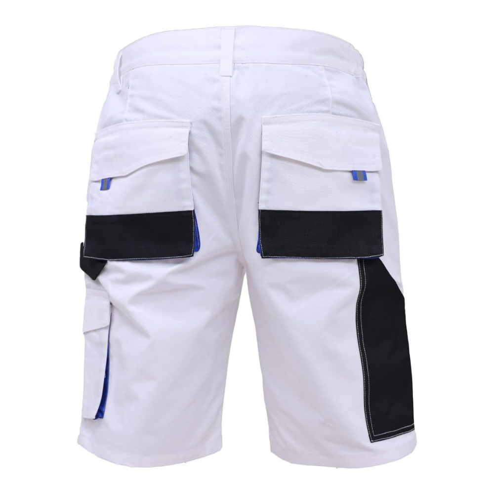 White New Design Safety Working Best Quality Newest Product Work Wear Custom Logo Design Safety Shorts