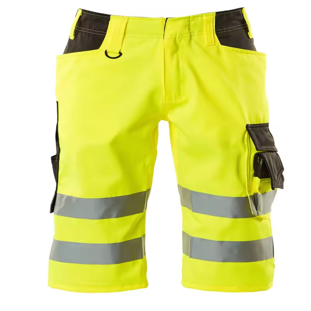 White New Design Safety Working Best Quality Newest Product Work Wear Custom Logo Design Safety Shorts