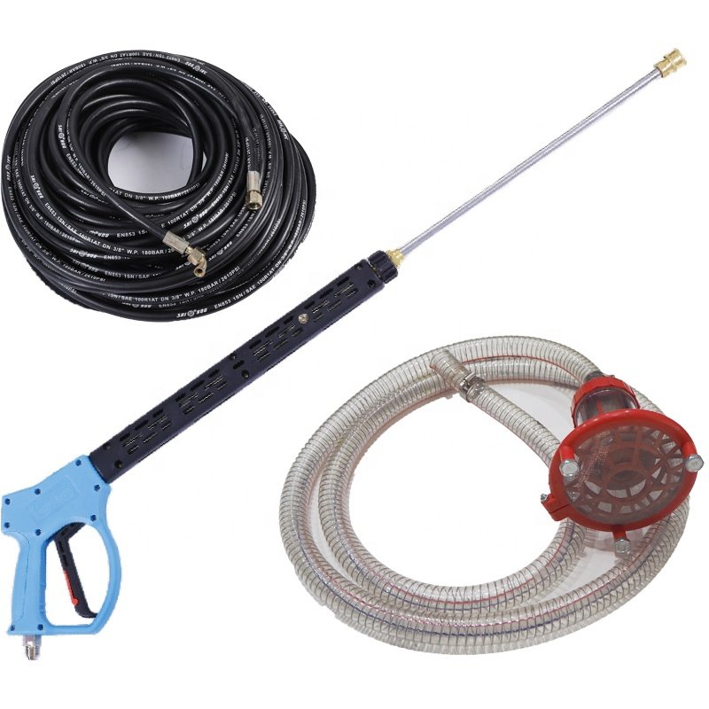 2020 New 24HP 150Bar pipe cleaner drain cleaner machine petrol high pressure washer high pressure drain cleaner machine