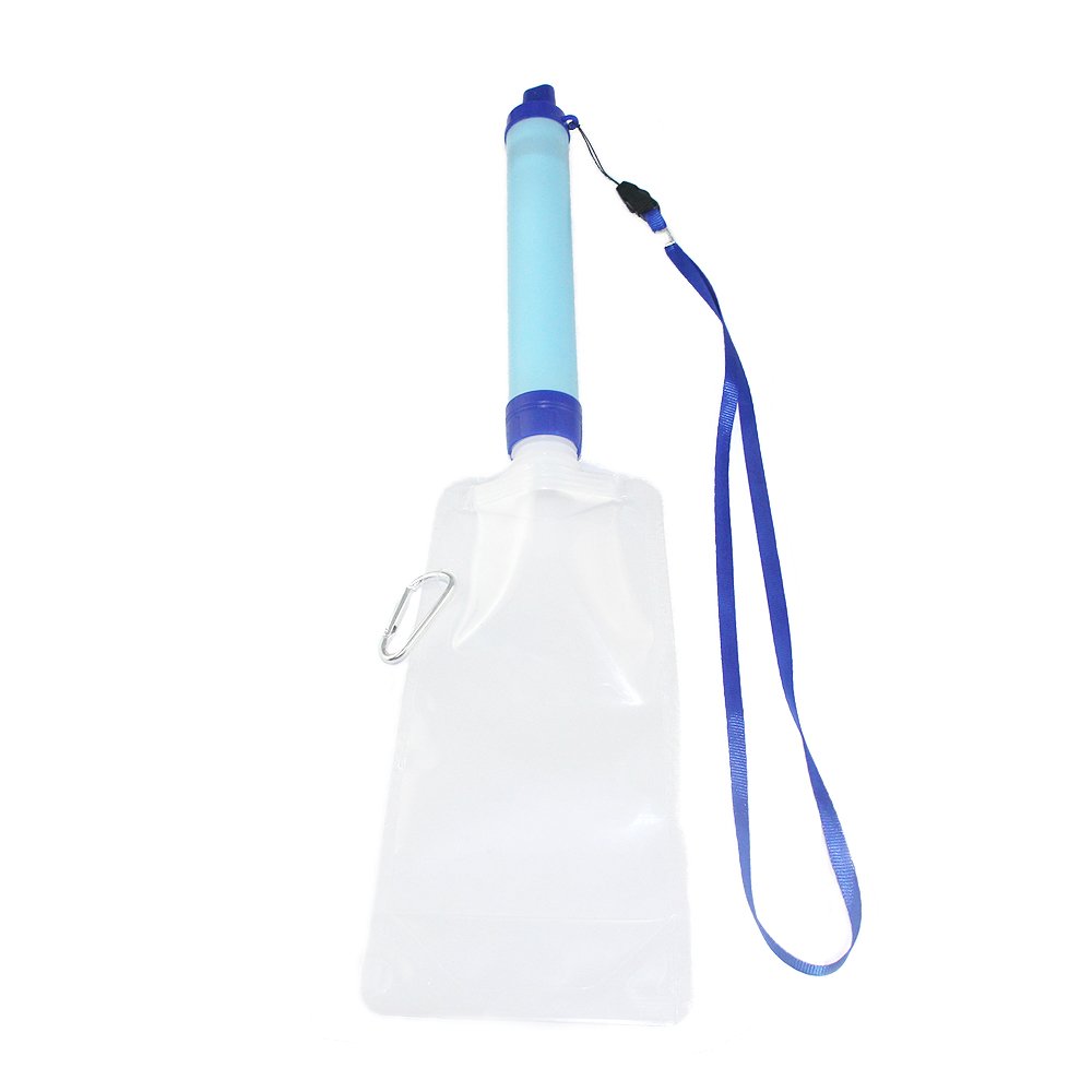 Good Quality Emergency Survival Equipment Mini Filtration Purifier, Portable Personal Emergency Preparedness Supply Water Filter
