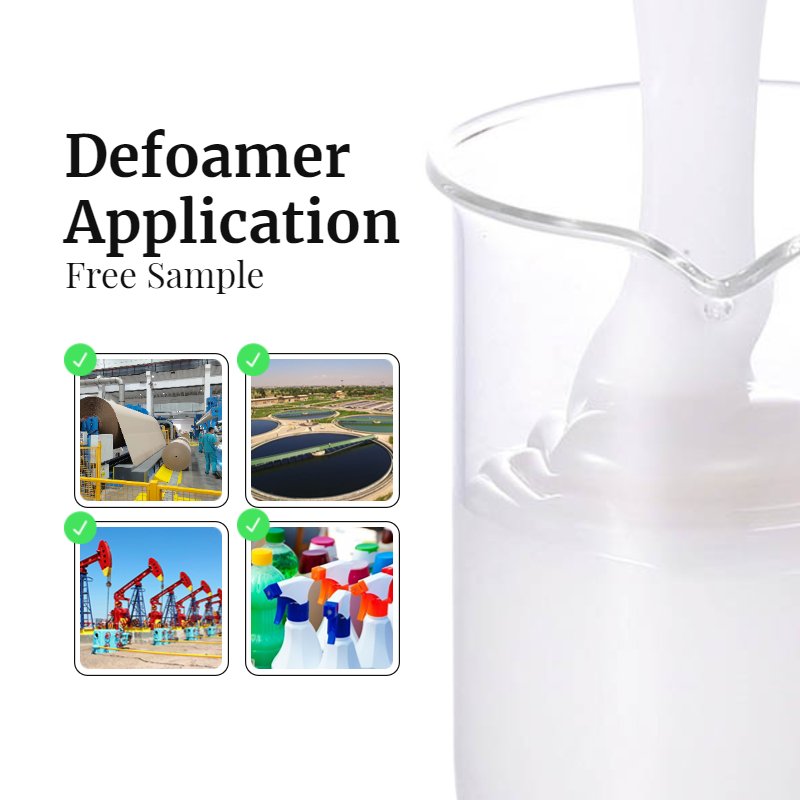 Industrial Recycled Water Treatment Anti Foam Agent Efficient Silicon Based Anti Foam