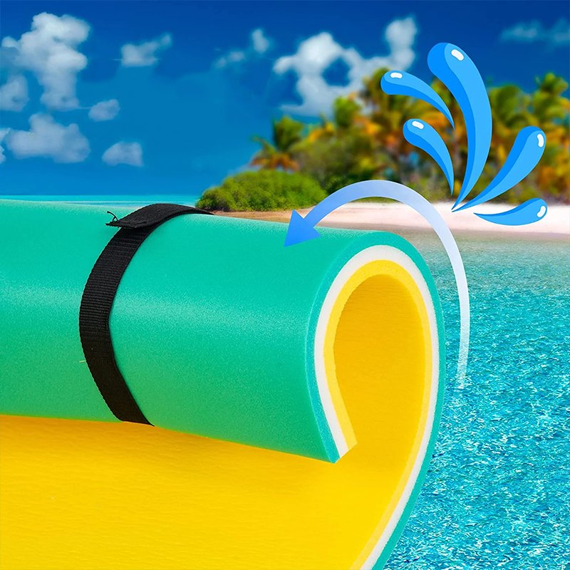 Huayi Floating Water Mat For Lake, Pool, And Sea, 3-Layer XPE Foam Floating Water Mat For Lake, Pool, And Sea, 3-Layer XPE Foam
