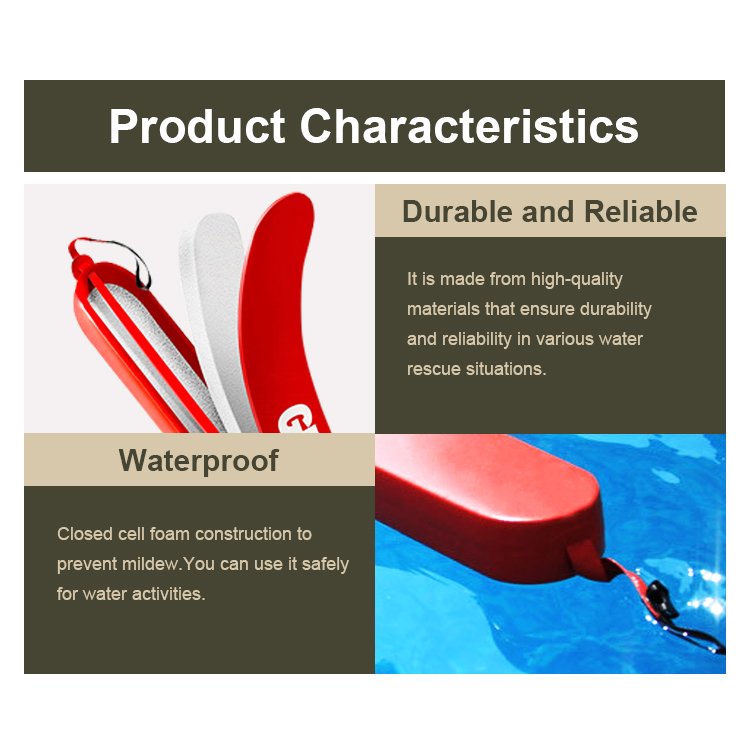 Medresq Water Safety Equipment Life Saving Rescue Tube for Lifeguard Life Tank Emergency Floating Tank