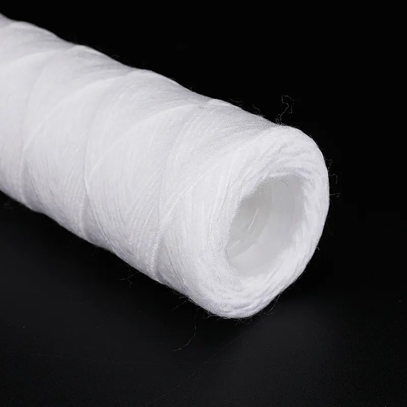 WCO Series 20/30/40/60 Inch Absorbent Cotton GF PE Nylon PTFE PP String Wound Water Filter Cartridge