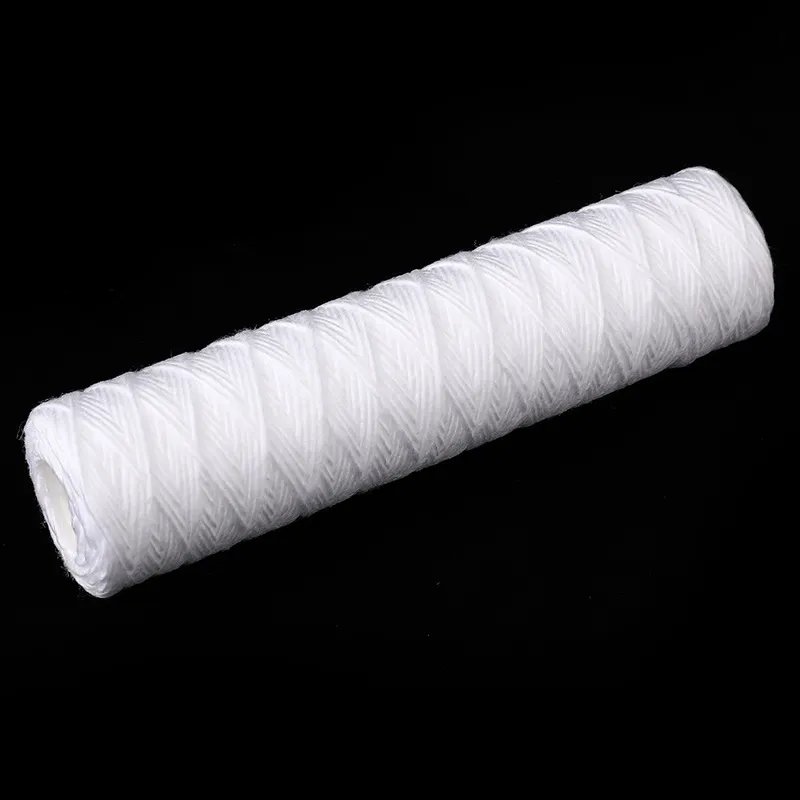 WCO Series 20/30/40/60 Inch Absorbent Cotton GF PE Nylon PTFE PP String Wound Water Filter Cartridge