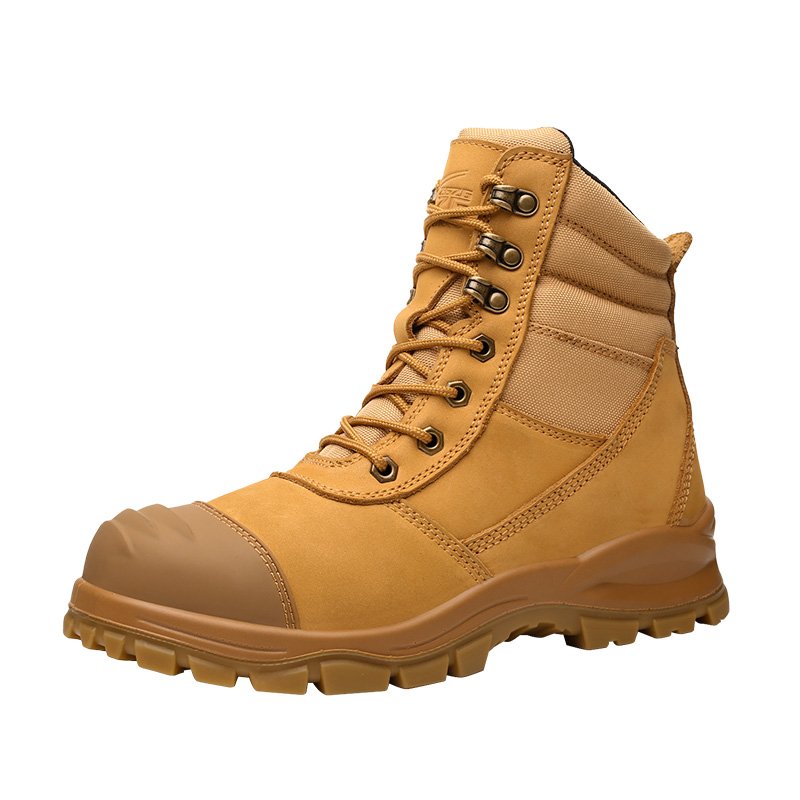 High Quality winter nubuck leather water proof Safety Boots For Men