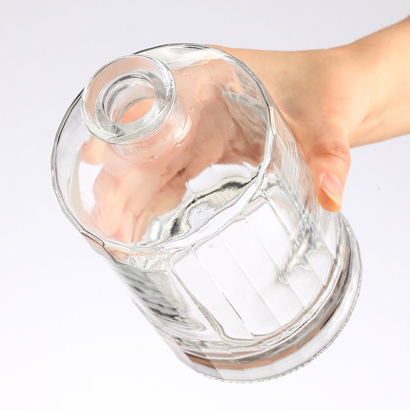 wholesale clear california glass wine bottle/ big volume 1l 2l 3l 4l 5l huge glass wine bottle