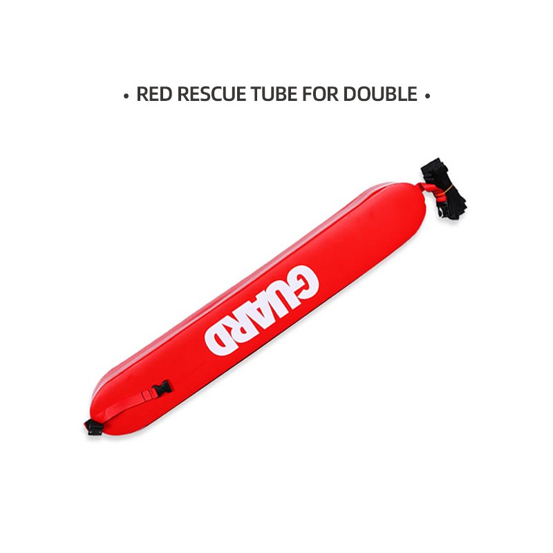 Factory supply cheap water safety rescue equipment NBR Red Lifeguard rescue float rod buoy tube for adult