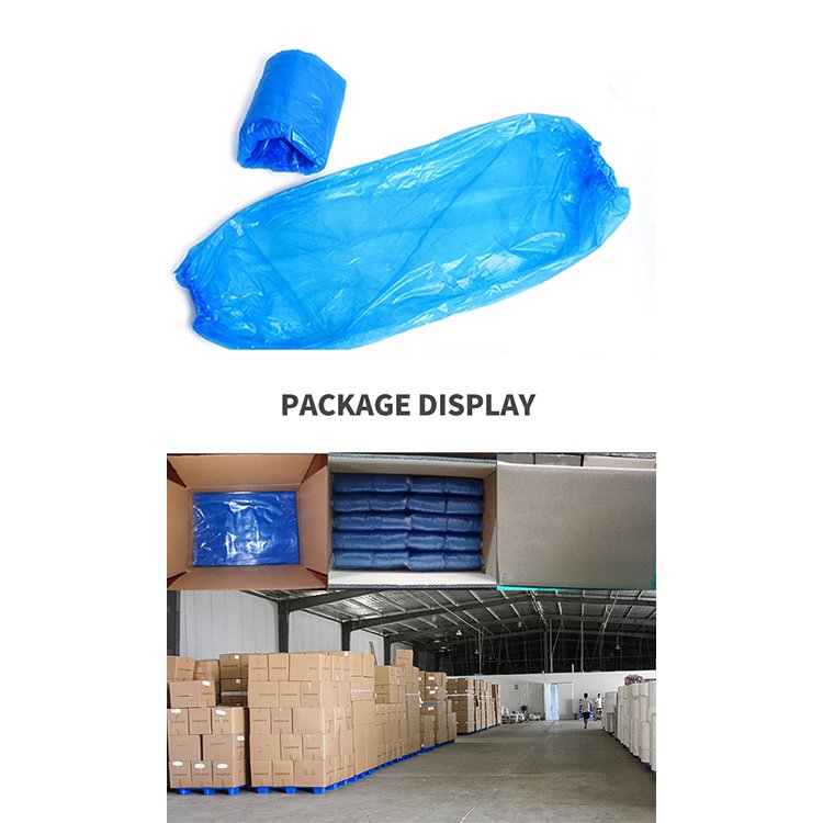 Hot Sale Safety Product Waterproof Disposable PE Plastic Sleeve Cover PP Non-Woven Oversleeve for Cleaning Protection