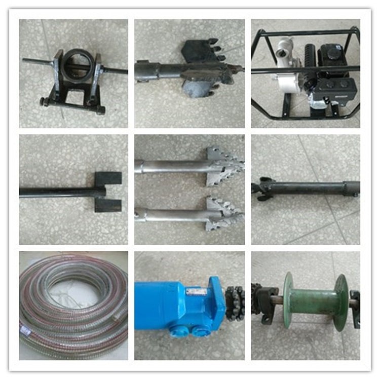 Water well digging machine/ Small water well drilling and rig machine