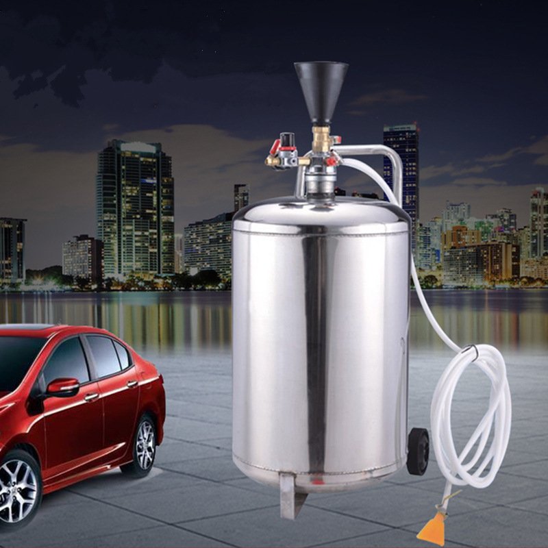 High Pressure Auto Beauty Equipment Bucket Stainless Steel Pneumatic Foam Washing Machine 80L Car Washer Spray Foam Machine