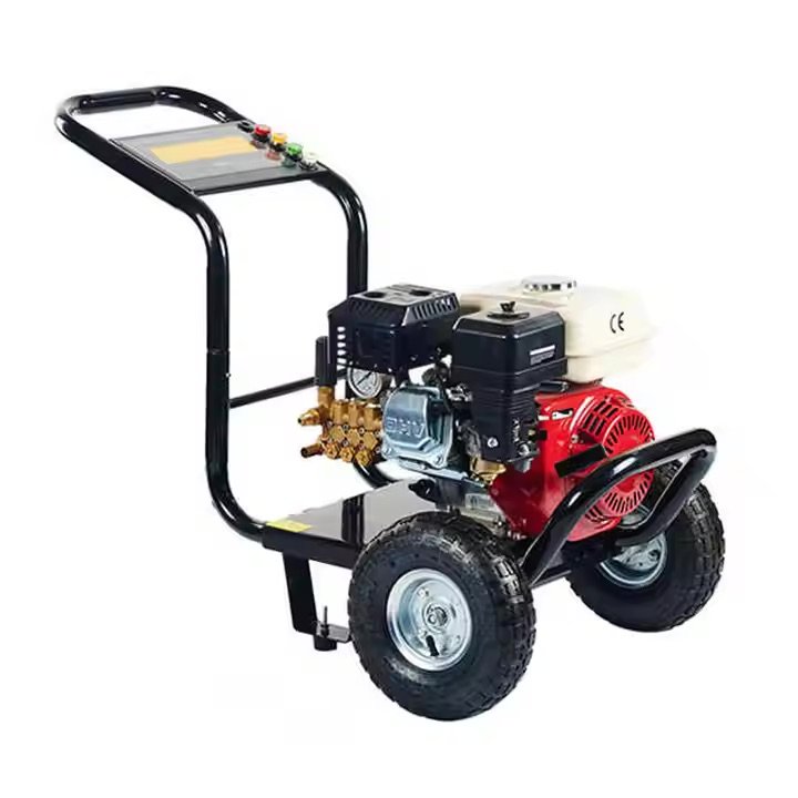 High Pressure Cold Water Cleaning Machine 13HP 250bar Durable Metal Bearing Pump Engine Motor Home Construction Retail Car Wash