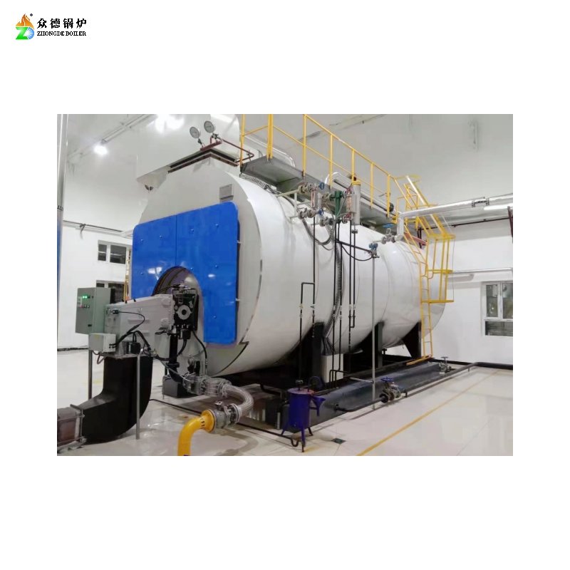 zhongde factory price WNS 4 ton steam boiler 3 ton steam boiler price Pressure 12 bar gas fired boiler for textile factory
