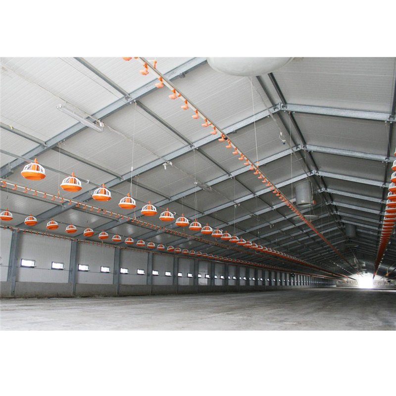 Low cost prefab poultry farms projects for broilers