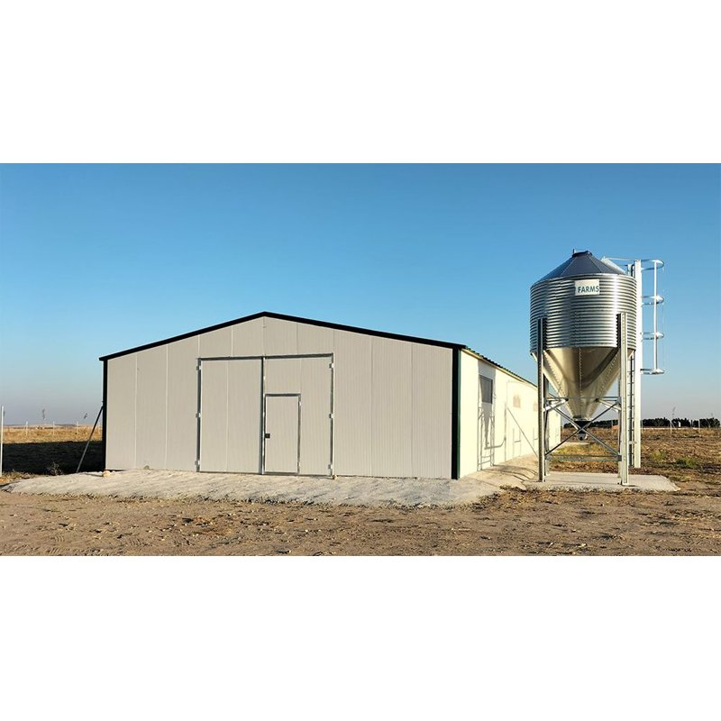 Low cost prefab poultry farms projects for broilers