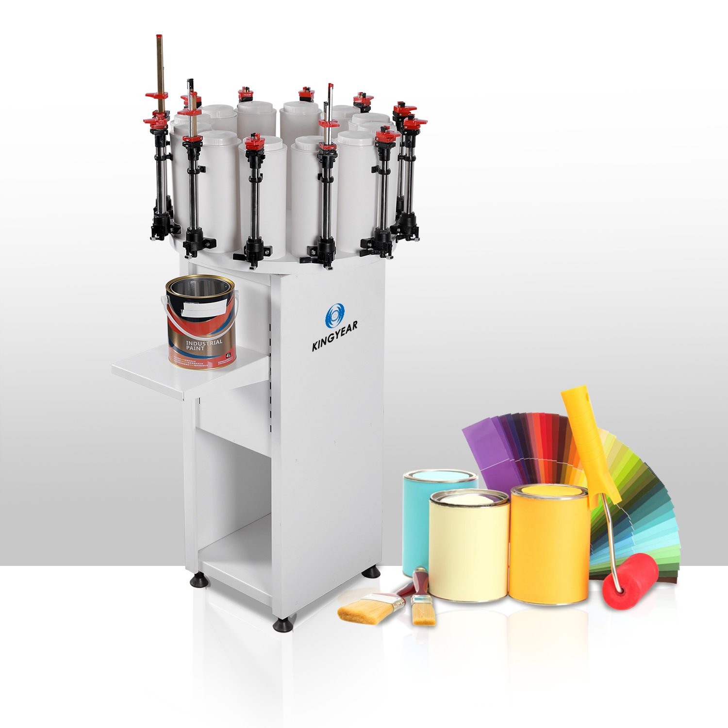 Manual 12 canisters paint mixer tinting dispenser machine for colorant China factory