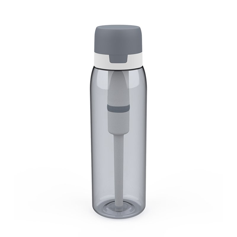 Soft Touch Sports Personal Portable Filtered Outdoor Camping Hiking Emergency Survival water Purifier Bottle With Filter
