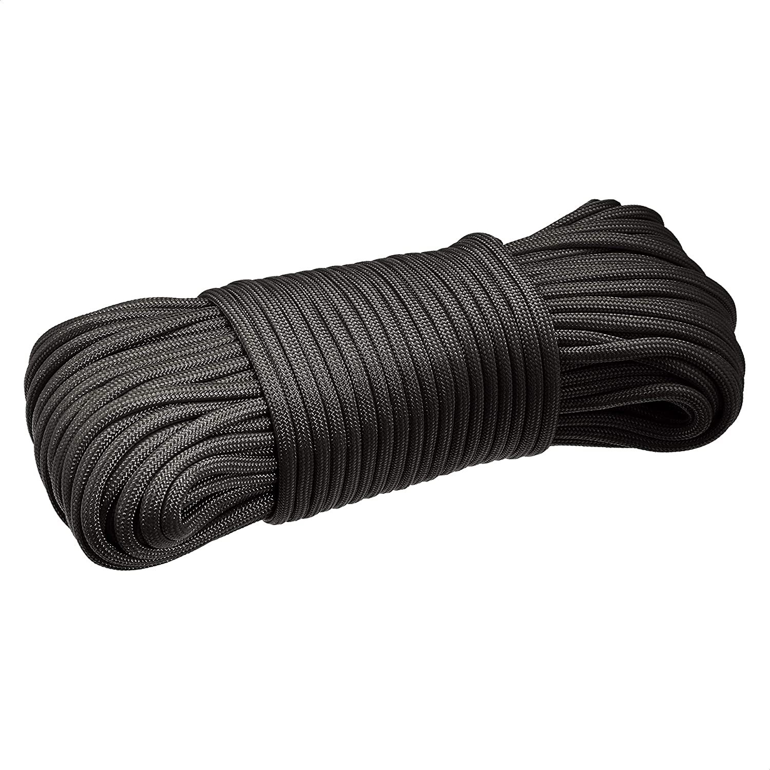 Colorful seven-core umbrella rope hand-drawn braided polyester rope 6mm round rope