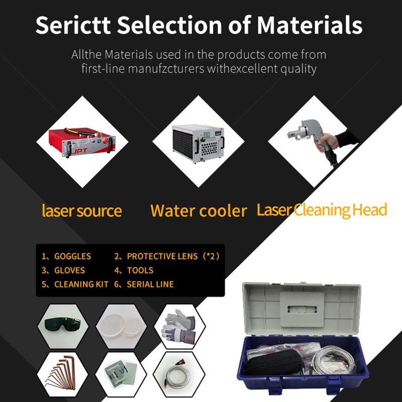 facade cleaning laser equipment 50w laser cleaning of wood laser cleaning machine