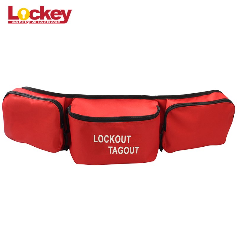 Industrial Electrical Waist Safety Portable Lockout Bag