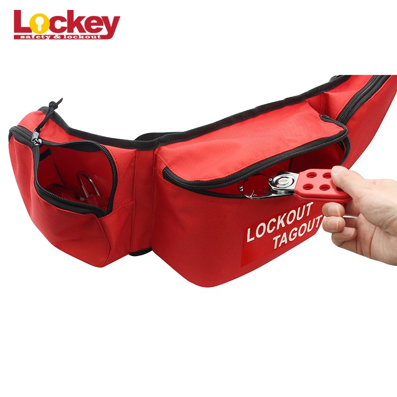 Industrial Electrical Waist Safety Portable Lockout Bag