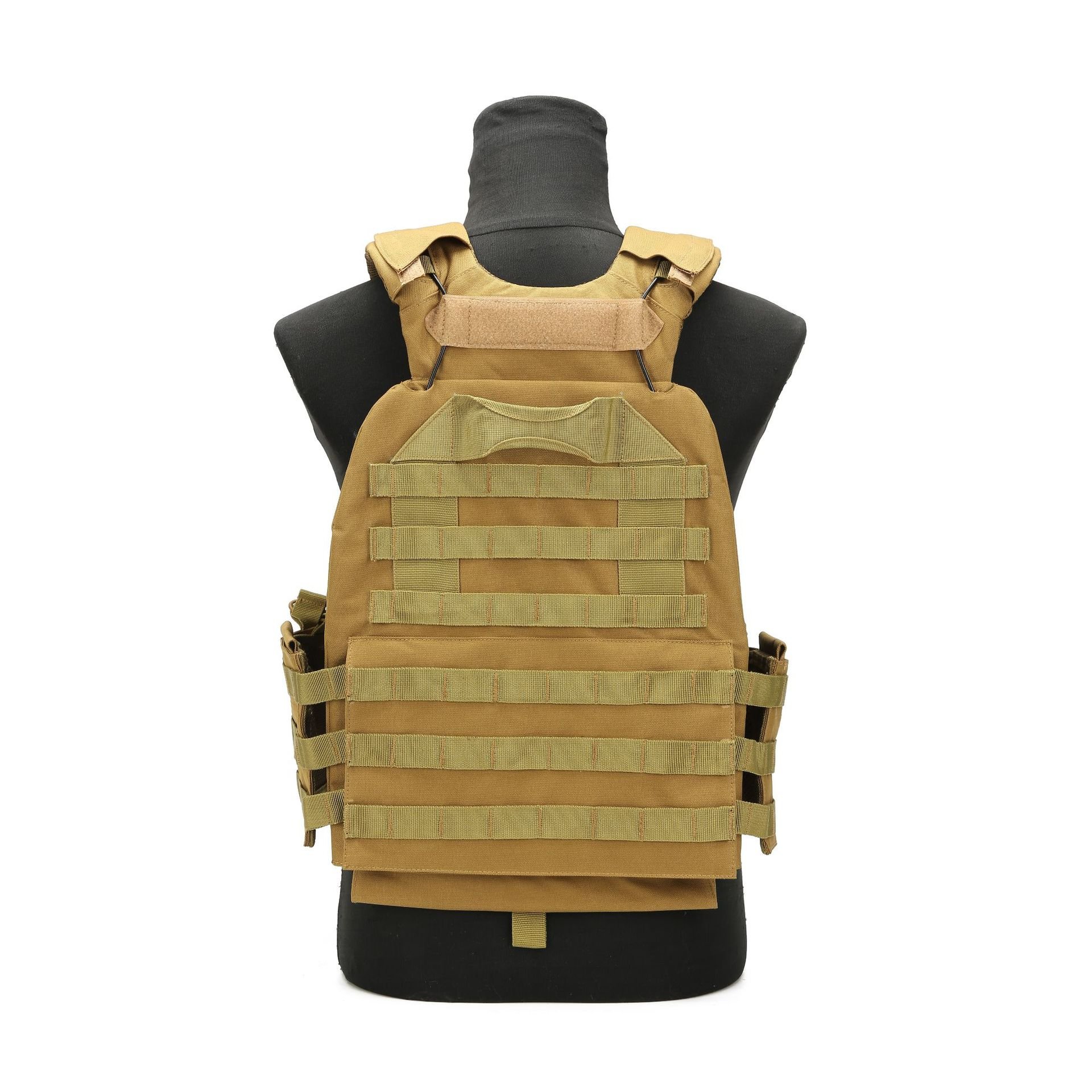 Quick Releaseable Tactical Vest Adjustable Training Vest CS Jungle Game Outdoor Activities Chest Protection Molle Hunting Vest
