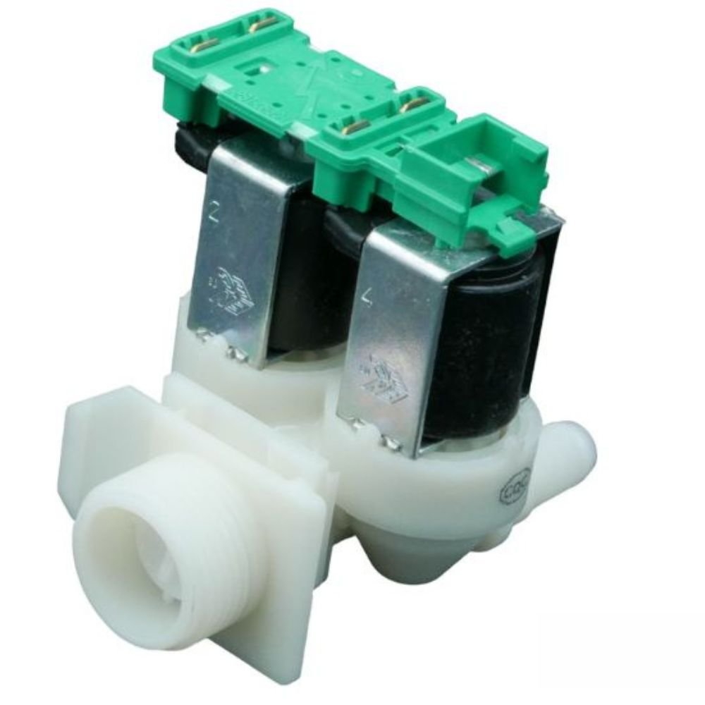 Italy Bitron Plastic Solenoid Valve Type 349 EV Double 180 Flow Rate 10L Outlet Diameter 12 MM Water Use Washing Safety Valve