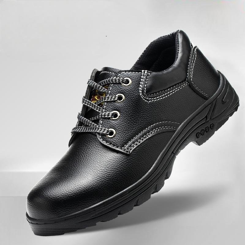 Safety Water Proof Anti Slip Work Shoes Iron Toe Puncture Resistant Men Industry Steel Toe Safety Shoes For Africa Dubai Market