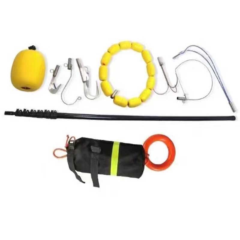 Portable and Lightweight Water Product Marine Safety Equipment Suit Carbon Fiber Telescopic Rescue Poles