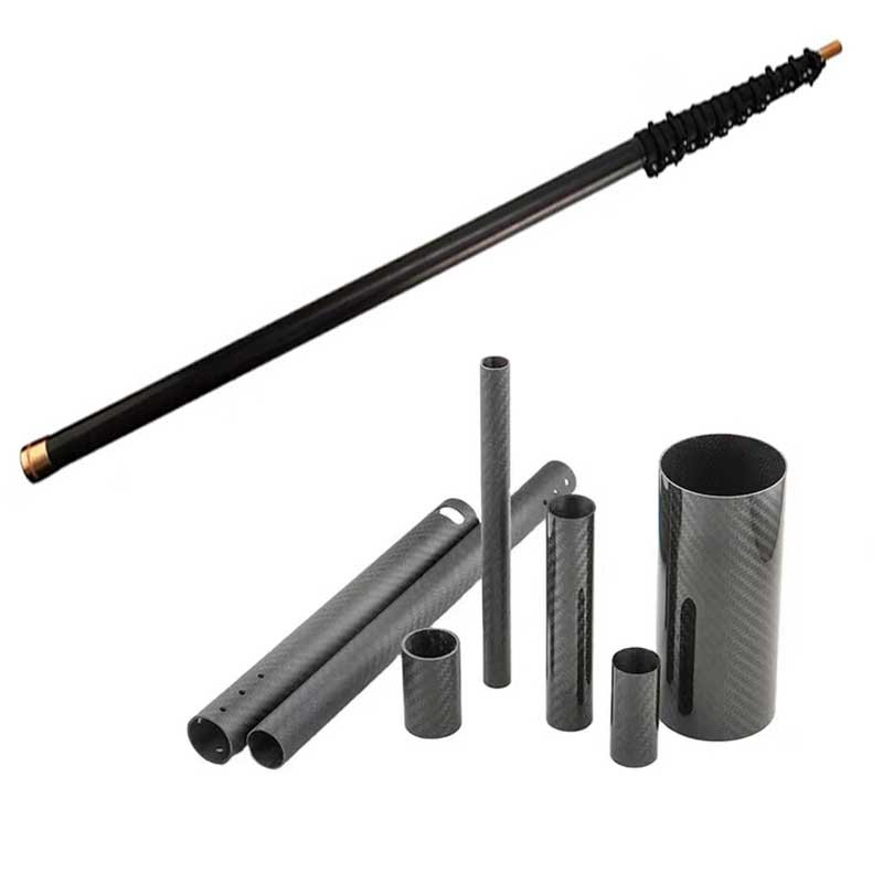 Portable and Lightweight Water Product Marine Safety Equipment Suit Carbon Fiber Telescopic Rescue Poles