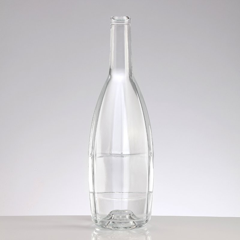 0dd Unique Shaped Wine Glass Bottles Octagonal Diamonds Glass Juice Bottle Customized Logo Beverage Clear Hot Stamping Welcom