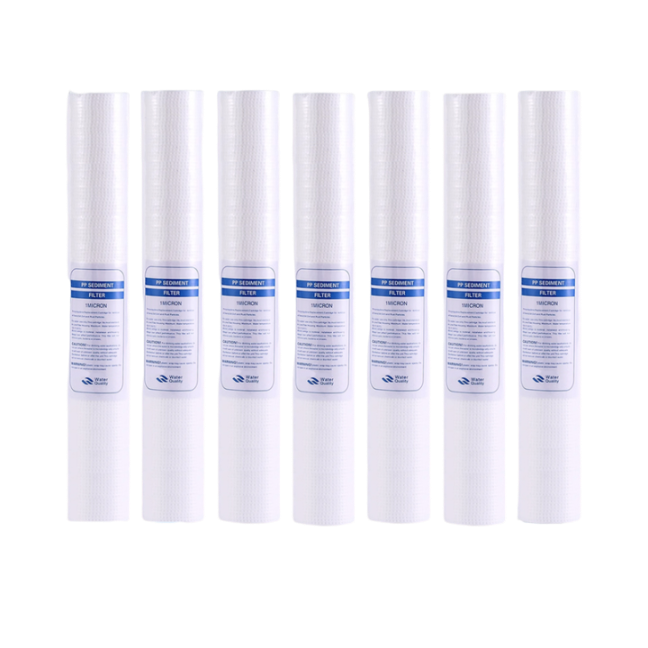 10-inch 20-inch 40-inch safety filter element pp cotton filter element water treatment melt spray filter