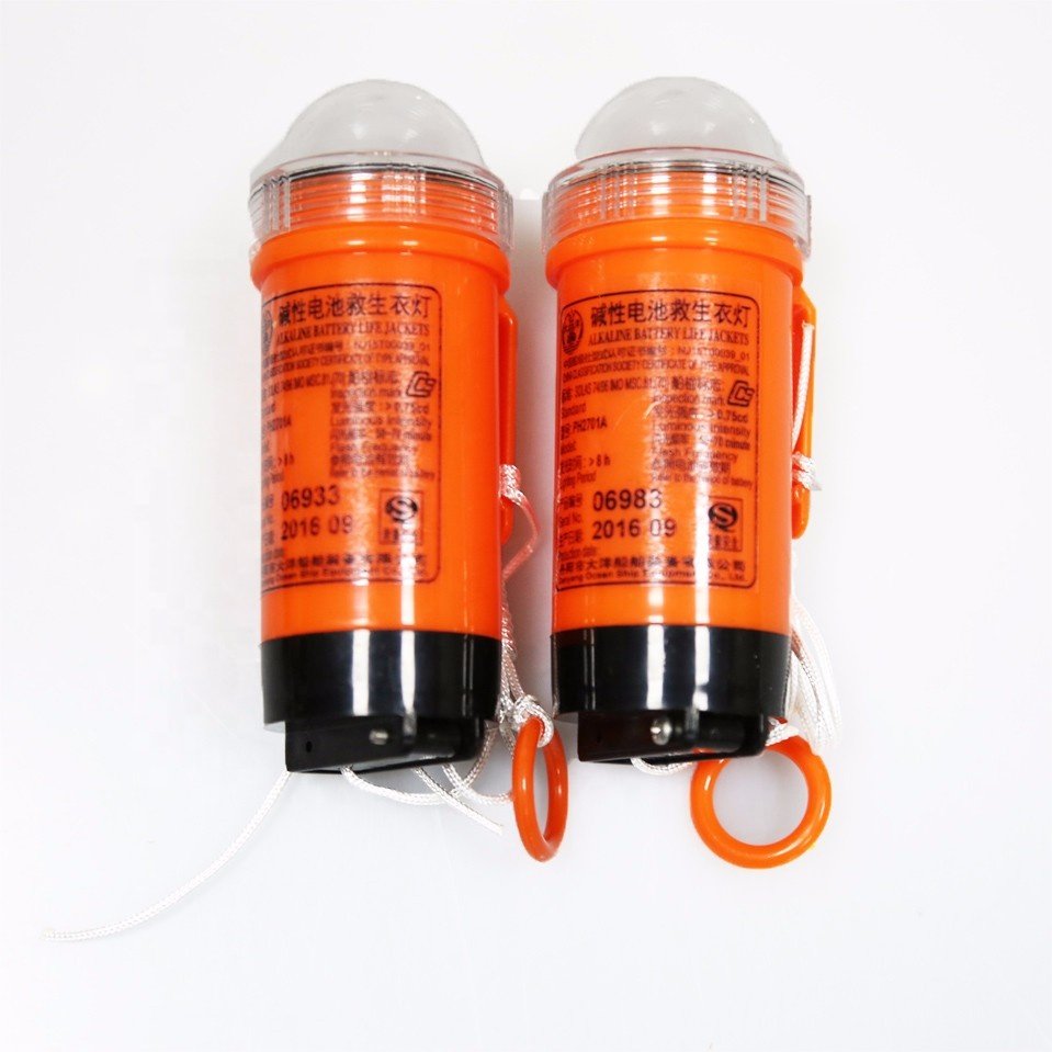 Durable Compact life Saving Equipment Marine battery Life Jacket Light Lamp for Boat Use Lifesaving Products