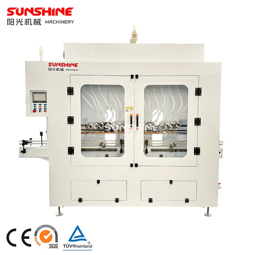 50-5000ML Automatic anti-corrosion PP material bleaching water kitchen detergent toilet cleaner liquid bottle filling machine