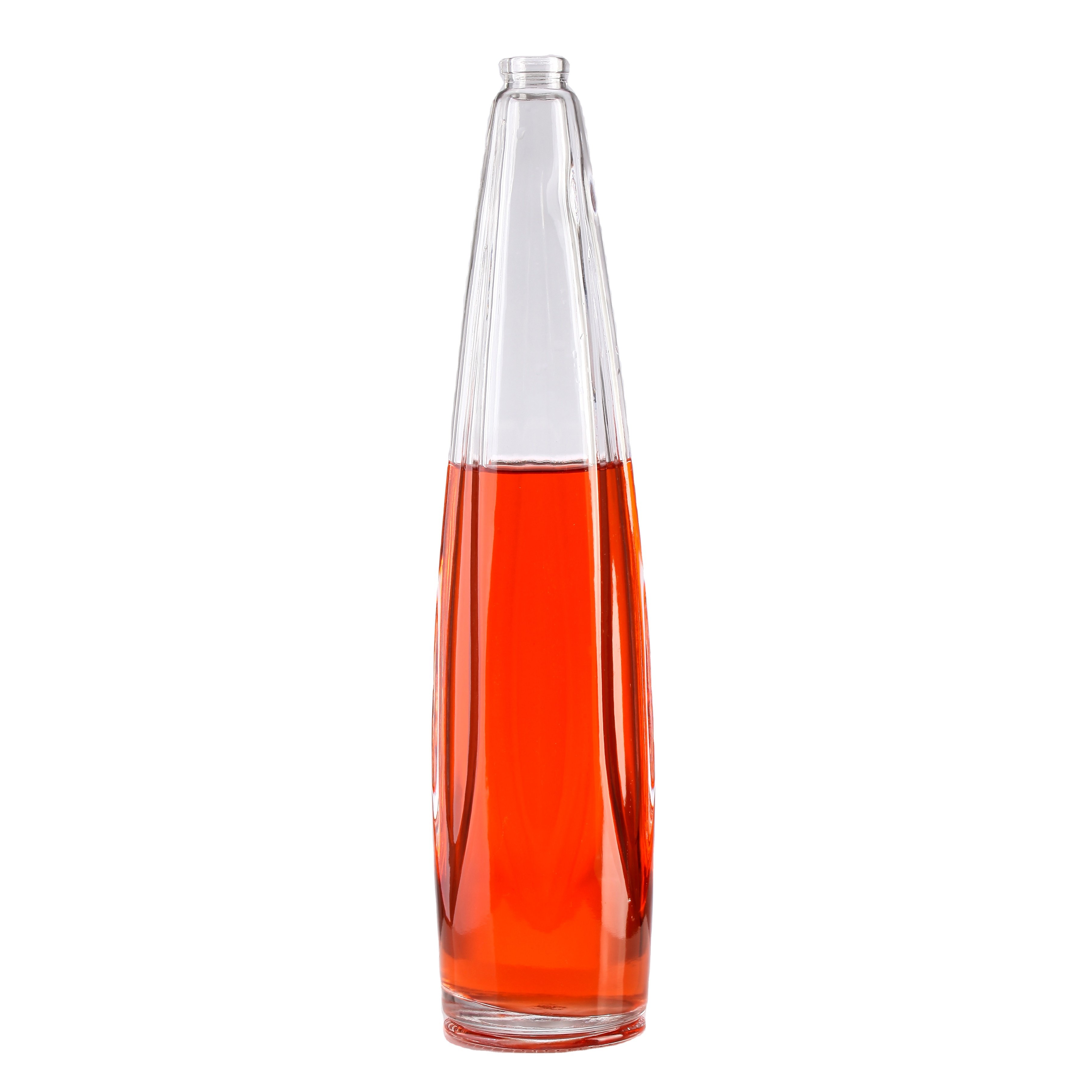 Evian Mineral Water Glass Bottle Champagne 350ml 500ml 750ml Wine Customized Logo Beverage Clear Hot Stamping Cap with Brush