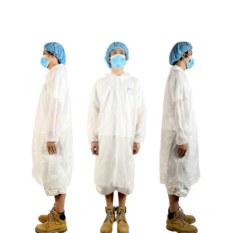 Disposable Breathable Work CoverallSuit Unisex Waterproof Microporous and Nomex Material Safety Adult Cleanroom Clothing