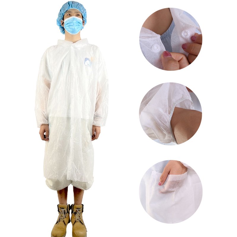 Disposable Breathable Work CoverallSuit Unisex Waterproof Microporous and Nomex Material Safety Adult Cleanroom Clothing