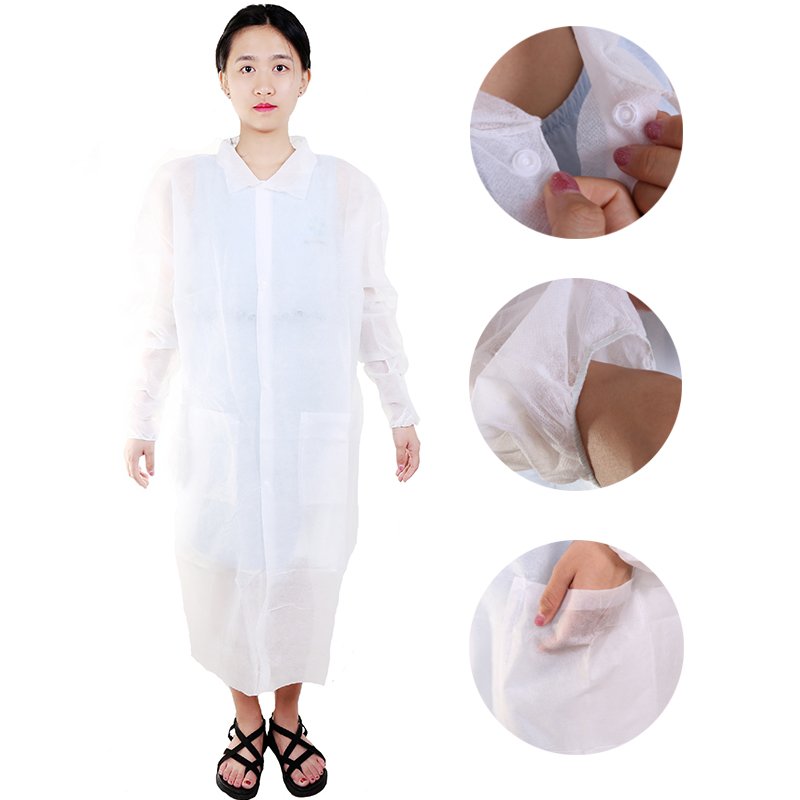 Disposable Breathable Work CoverallSuit Unisex Waterproof Microporous and Nomex Material Safety Adult Cleanroom Clothing